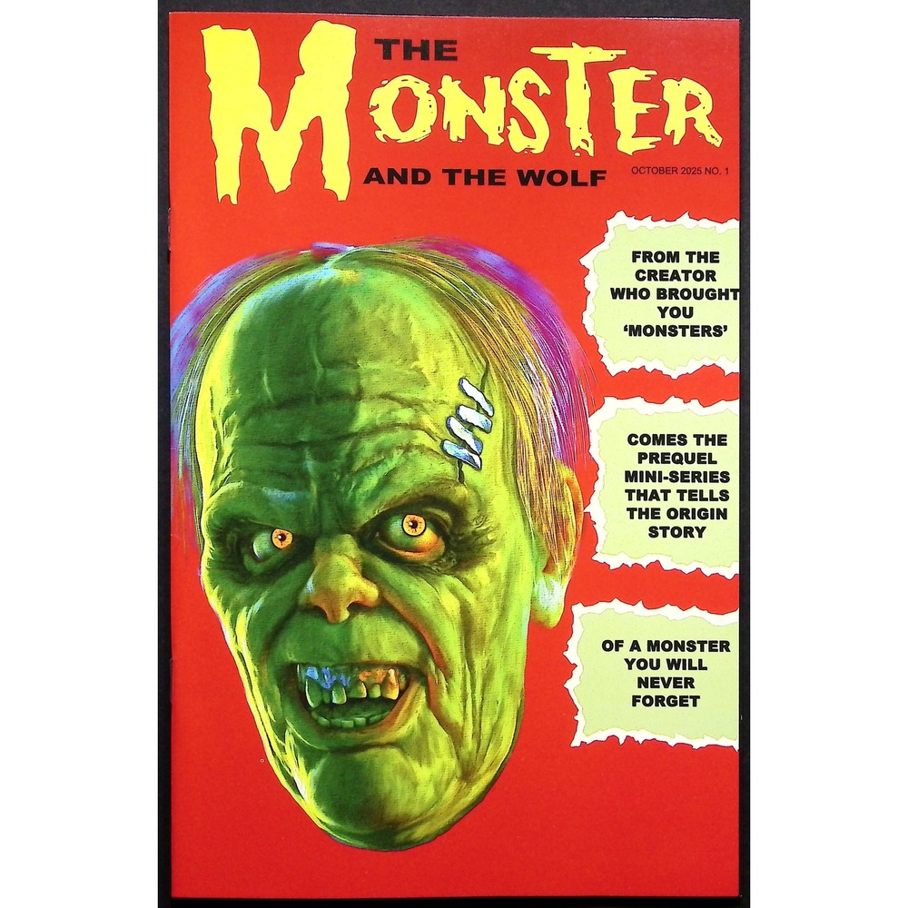 The Monster and The Wolf Comic #1 Prequel Mini Series Origin Story‎ Cover A06